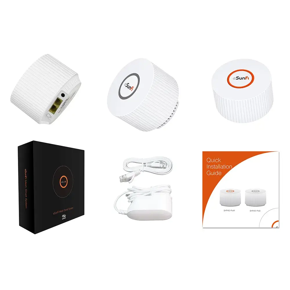 Shfim2a - Hệ thống Wi-Fi Mesh mới cho phủ sóng toàn bộ nhà lên đến 400m² và xuyên qua 3 bộ định tuyến WiFi