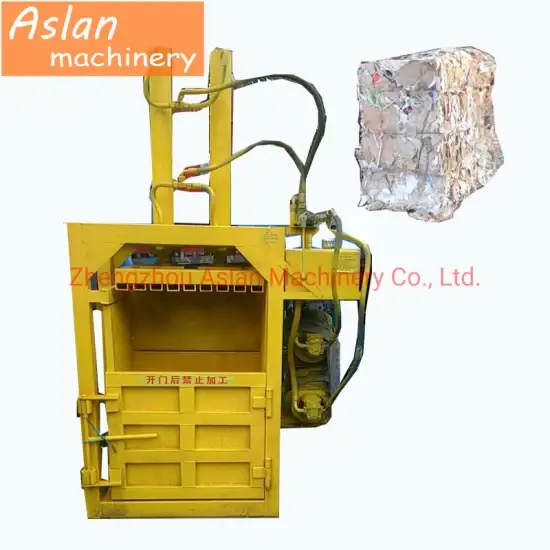 Máy ép bao nylon, máy ép thùng carton rác và máy ép thủy lực tự động xả hiệu quả hình ảnh 1-description