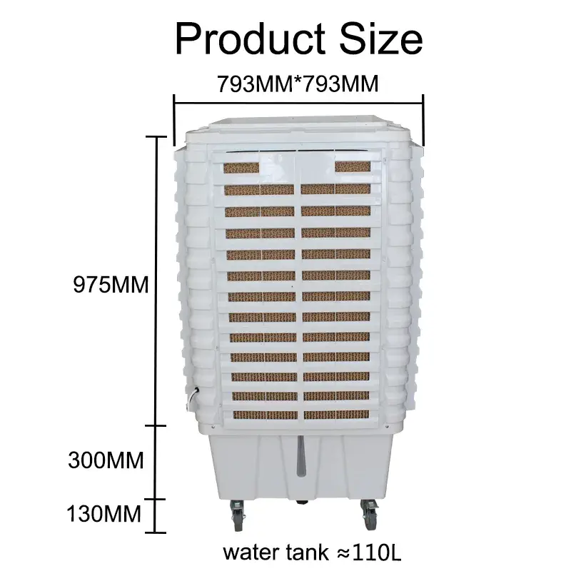 Máy tạo không khí mát bằng nước CMH Updraft Evaporative với quạt OEM 230W, 220V - Một sự lựa chọn hiệu quả cho không gian sống