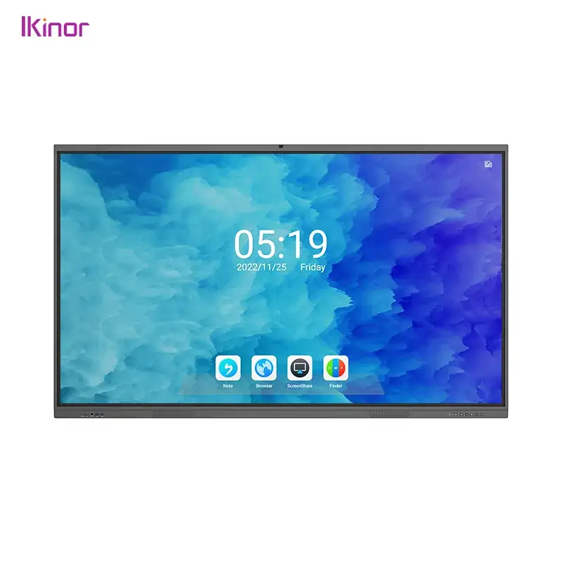 Màn hình cảm ứng đa điểm Inch CVT T982 311d2 65 75 86 98 sử dụng hệ điều hành Android 11 cho mục đích giáo dục