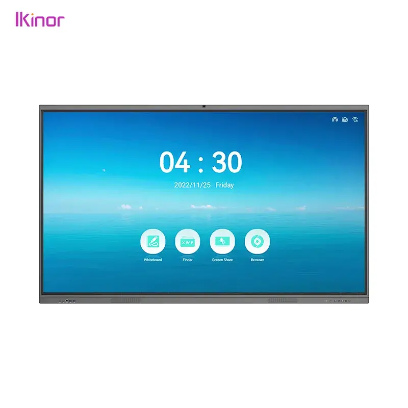 Màn hình cảm ứng đa điểm Inch CVT T982 311d2 65 75 86 98 sử dụng hệ điều hành Android 11 cho mục đích giáo dục