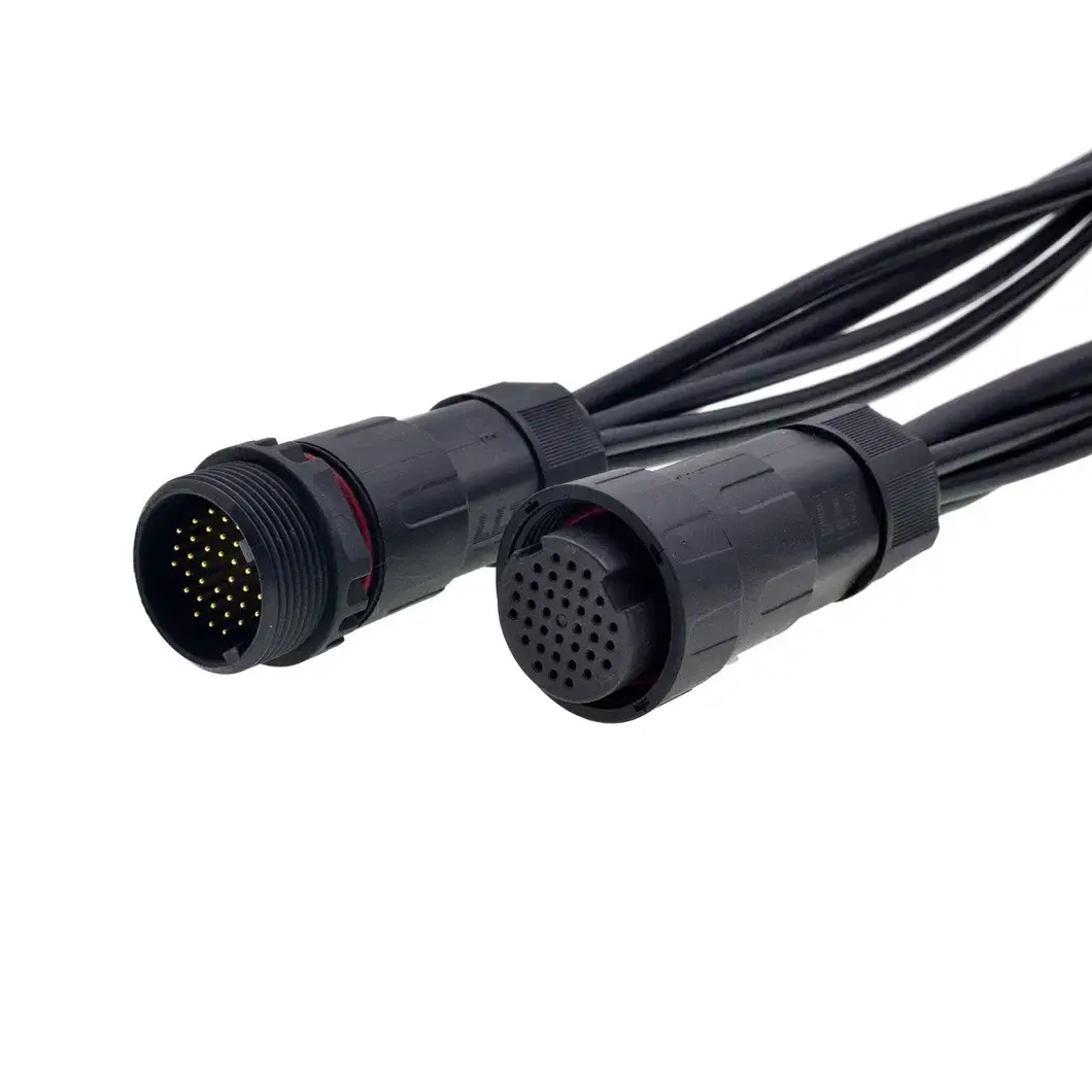 Kết nối chống nước IP65/IP67 cho Cáp LCD TV Lvds - Sản phẩm chống mài mòn chất lượng cao hình ảnh 16-description