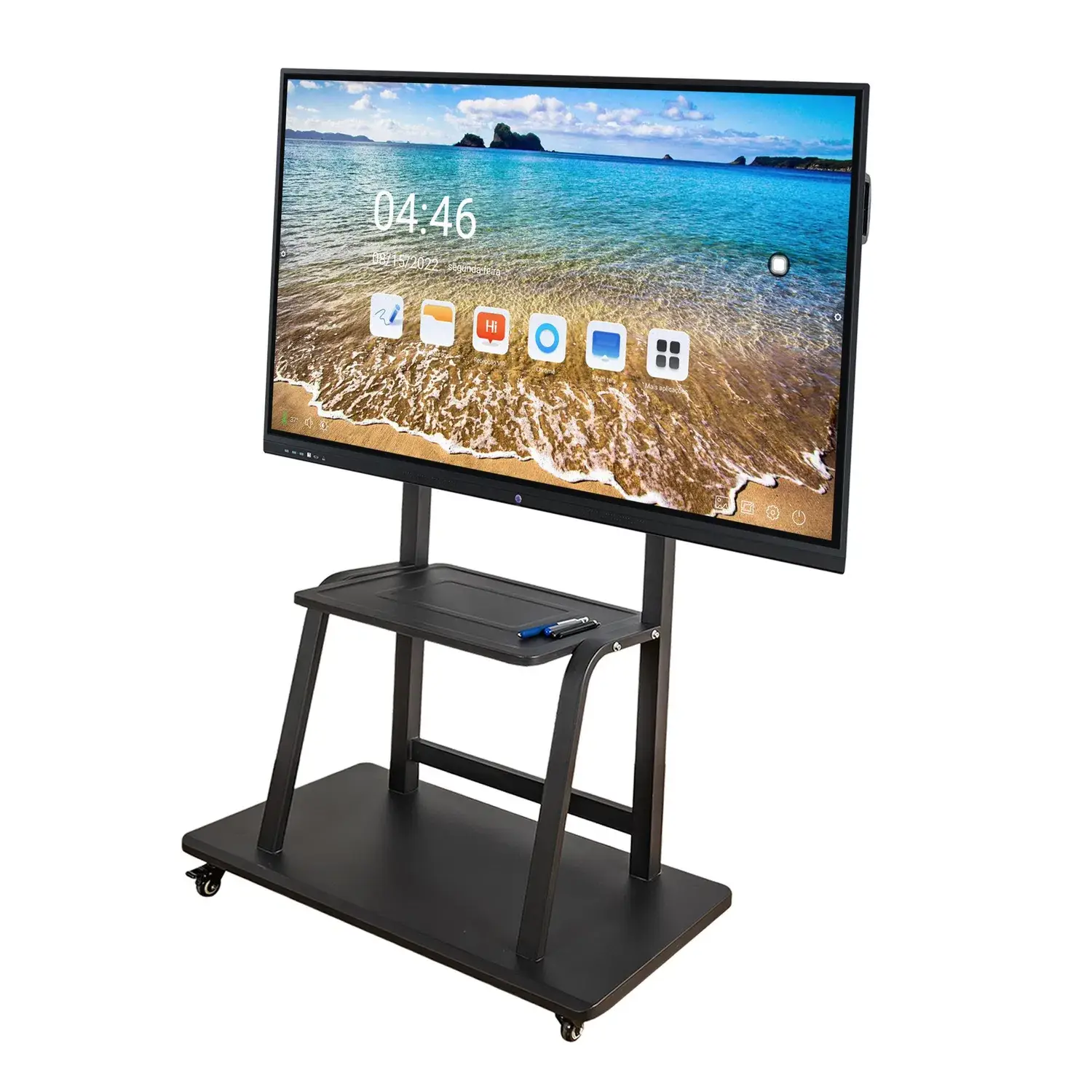 Panel LCD tương tác cảm ứng hồng ngoại 85 inch - Miboard Kiosk, hiển thị đa điểm 4K cho hội nghị và họp bảng trắng