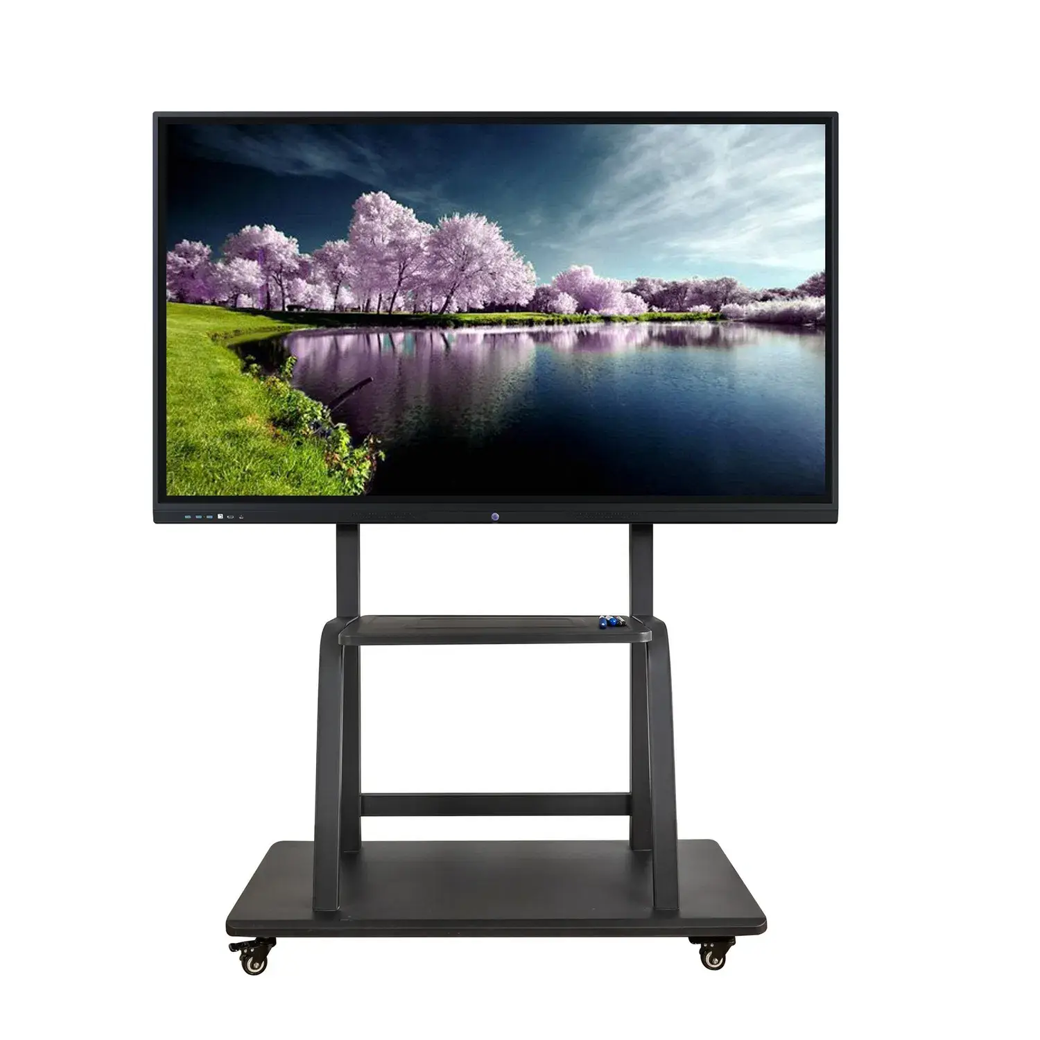 Panel LCD tương tác cảm ứng hồng ngoại 85 inch - Miboard Kiosk, hiển thị đa điểm 4K cho hội nghị và họp bảng trắng