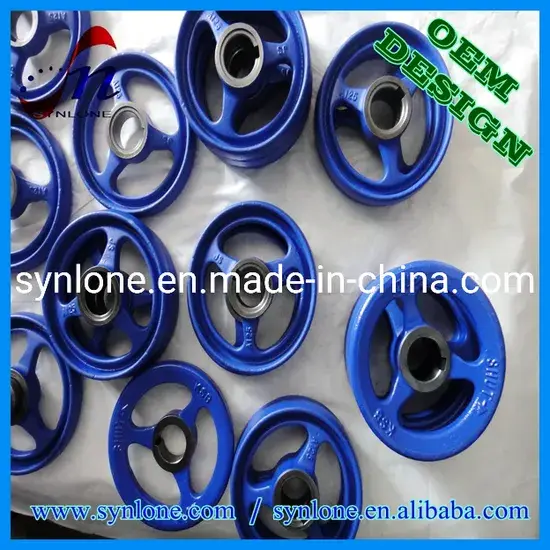 Bánh xe tay đúc sắt chất lượng cao dành cho máy móc và thiết bị công nghiệp