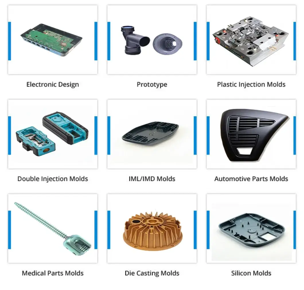 Đơn vị sản xuất OEM bộ phận nhựa ABS đúc tiêm và bộ phận nhựa PP, PE, PC hình ảnh 17-description