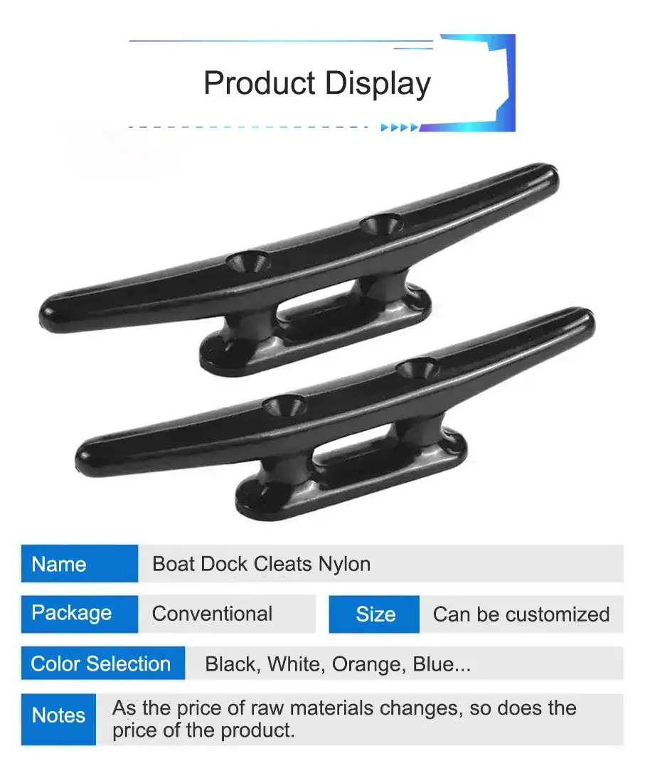 Phụ kiện hàng hải OEM cho thuyền và du thuyền: chốt nylon, dây thừng và chốt neo hình ảnh 12-description