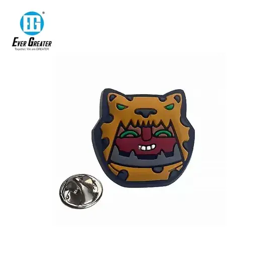 Đơn vị sản xuất OEM & ODM tạo huy hiệu cao su PVC mềm nổi với logo hoạt hình 2/3D độc đáo