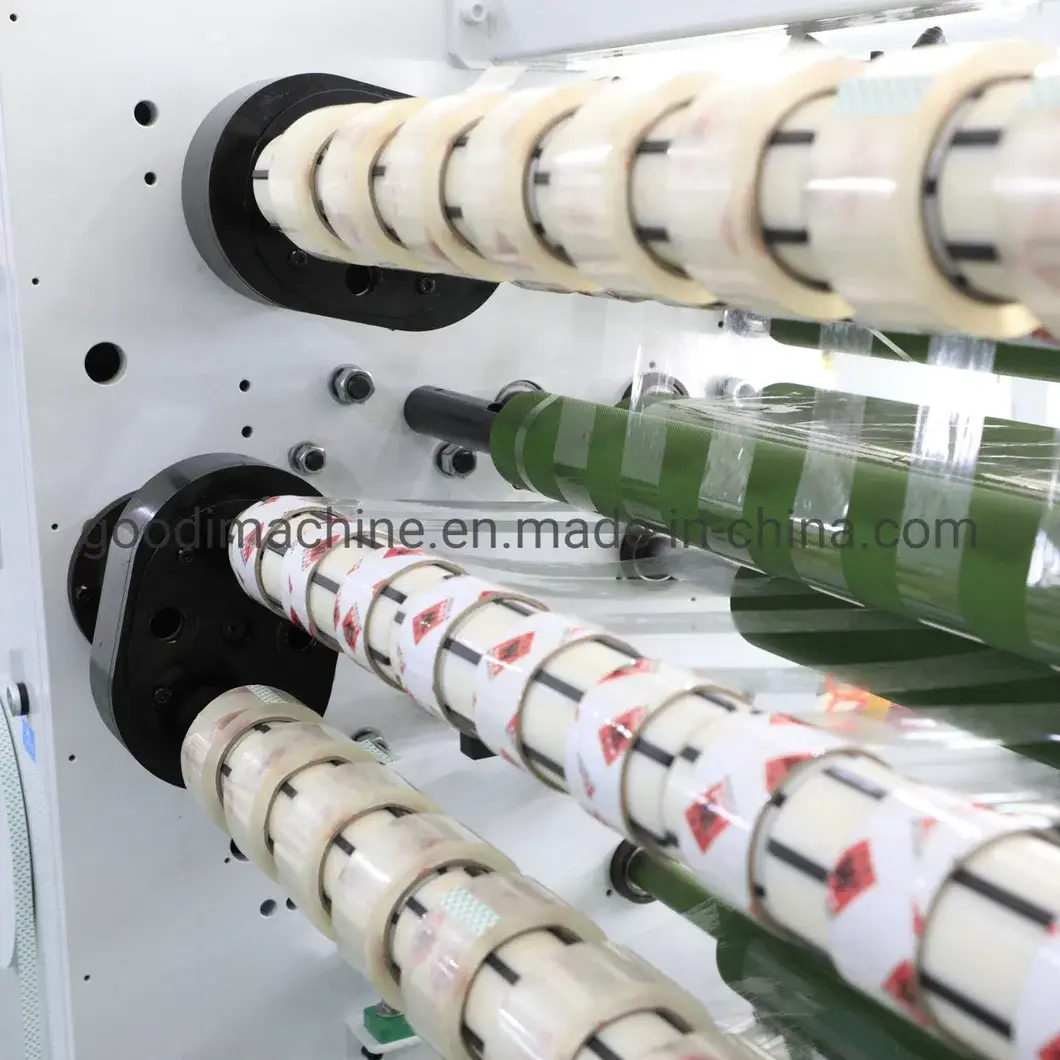 Máy tự động cắt và cuốn băng dính điện dùng cho sản phẩm OPP BOPP hình ảnh 20-description