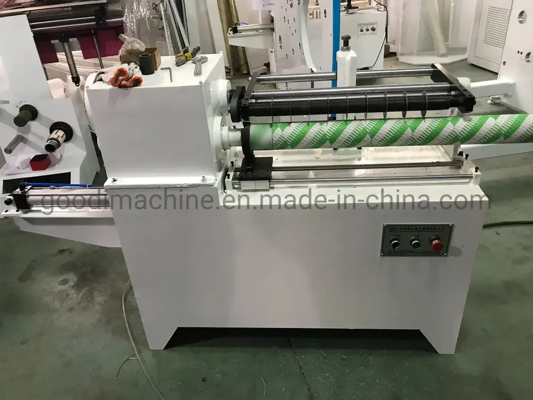 Máy tự động cắt và cuốn băng dính điện dùng cho sản phẩm OPP BOPP hình ảnh 16-description