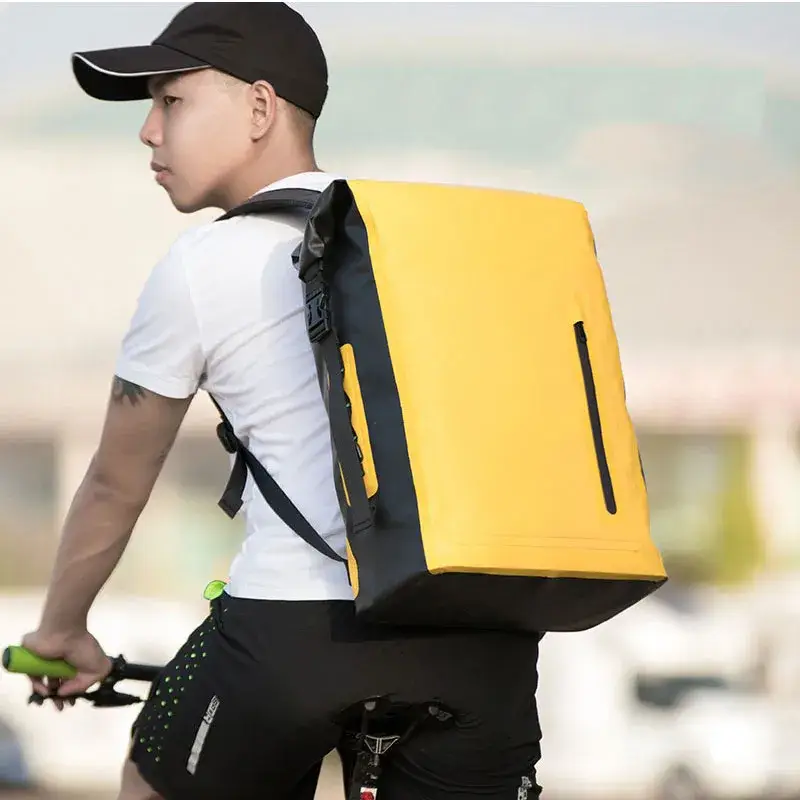Túi chống nước có tay cầm và buồng khí dành cho hoạt động bơi lội ở biển và hồ hình ảnh 14-description