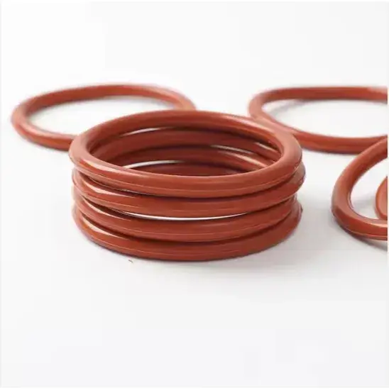 Ống đệm silicone O-Ring mạnh mẽ, độ dày 5mm, đường kính từ 15-400mm, đạt chuẩn an toàn thực phẩm