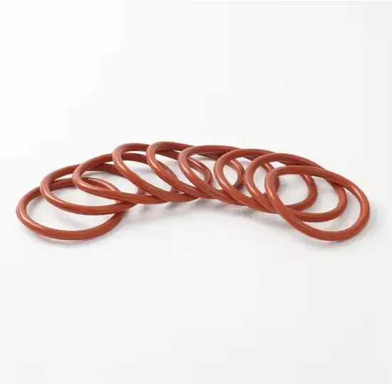 Ống đệm silicone O-Ring mạnh mẽ, độ dày 5mm, đường kính từ 15-400mm, đạt chuẩn an toàn thực phẩm
