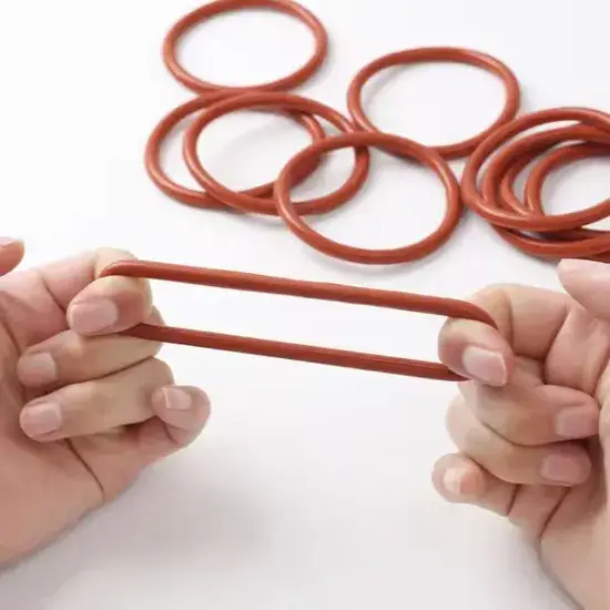 Ống đệm silicone O-Ring mạnh mẽ, độ dày 5mm, đường kính từ 15-400mm, đạt chuẩn an toàn thực phẩm