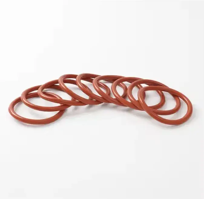 Ống đệm silicone O-Ring mạnh mẽ, độ dày 5mm, đường kính từ 15-400mm, đạt chuẩn an toàn thực phẩm