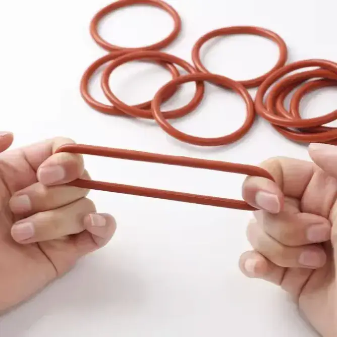 Ống đệm silicone O-Ring mạnh mẽ, độ dày 5mm, đường kính từ 15-400mm, đạt chuẩn an toàn thực phẩm