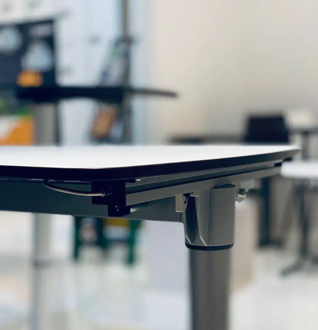 Bàn Phòng Họp Debo 14mm Chất Liệu HPL Laminate Đặc Chất hình ảnh 12-description