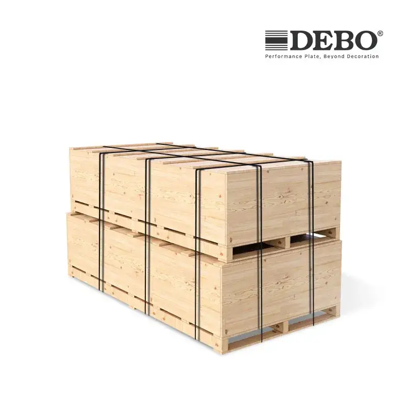 Bàn Phòng Họp Debo 14mm Chất Liệu HPL Laminate Đặc Chất