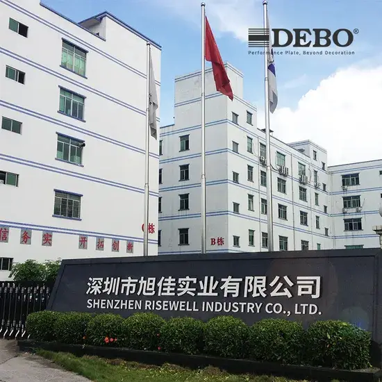 Bàn Phòng Họp Debo 14mm Chất Liệu HPL Laminate Đặc Chất