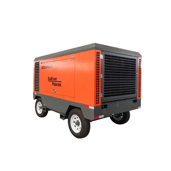 Máy nén khí vít chạy bằng động cơ diesel, linh hoạt di chuyển và sử dụng dầu