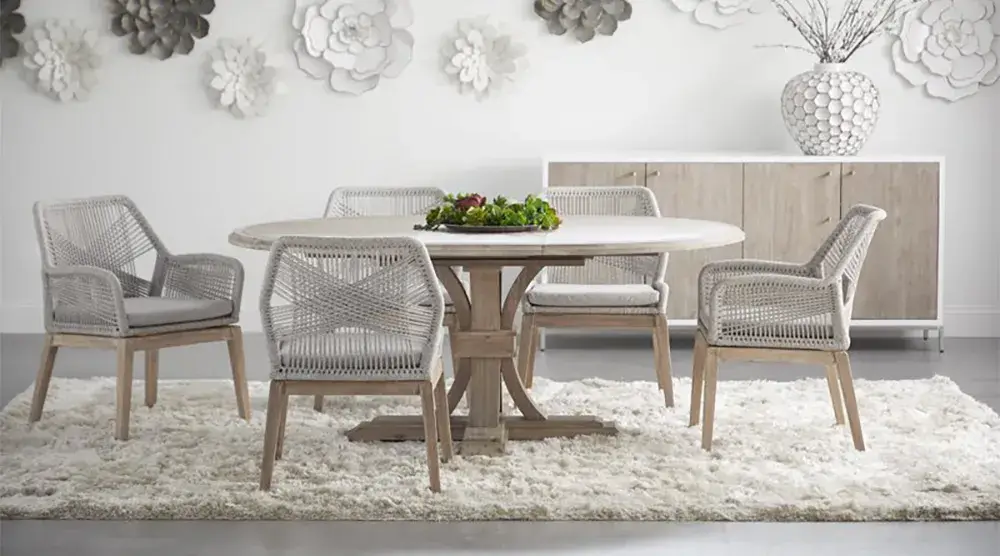 Ghế ăn nhôm lưng bện dây olive chống nước và tia UV - Sự lựa chọn hoàn hảo cho bữa ăn ngoài trời hình ảnh 16-description