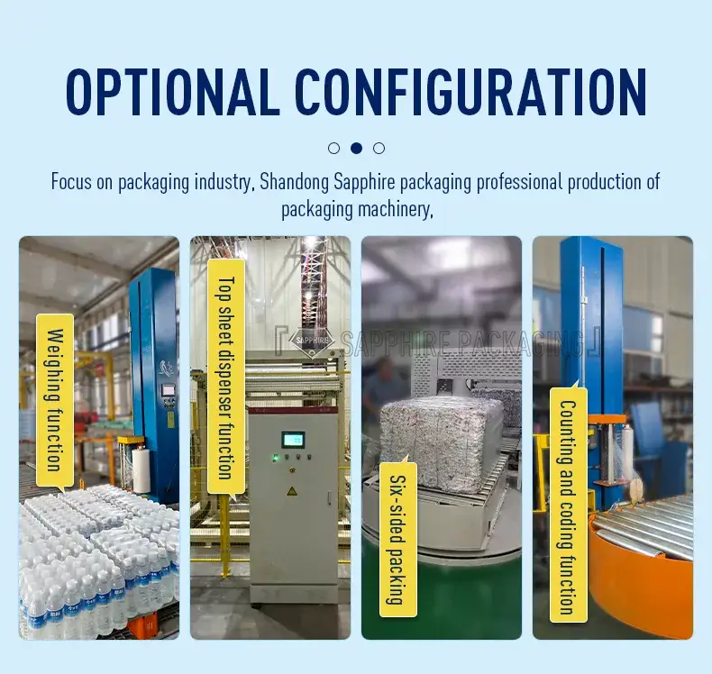 Máy quấn tự động trực tuyến với công nghệ hiện đại, giúp đóng gói sản phẩm bằng màng co một cách nhanh chóng hình ảnh 16-description