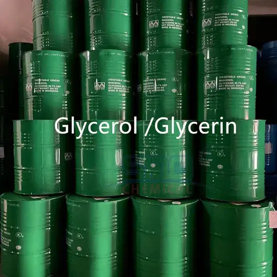 99.5% Glycerin Hữu Cơ Tinh Chế từ Thực Vật cho Thực Phẩm