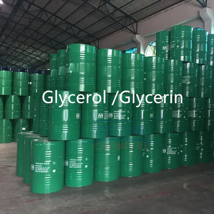 99.5% Glycerin Hữu Cơ Tinh Chế từ Thực Vật cho Thực Phẩm