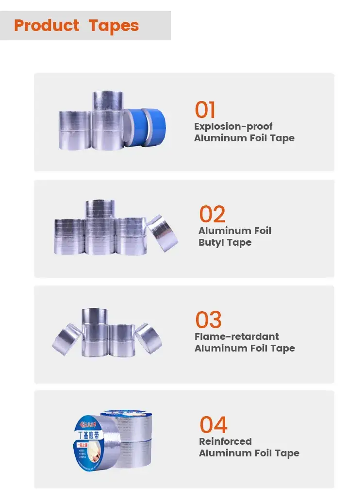 Băng keo nhôm chống nước có dây kim loại - Mua sỉ từ nhà sản xuất hình ảnh 15-description