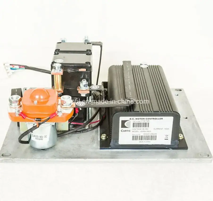 Bộ điều khiển động cơ DC Curtis 60-72V 400A 1205m-6b403 cho Xe nâng, Xe golf, Xe tải và các loại xe khác hình ảnh 13-description