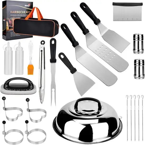 Phụ kiện nấu ăn ngoại trời: Bộ dụng cụ hoàn hảo cho việc nướng BBQ
