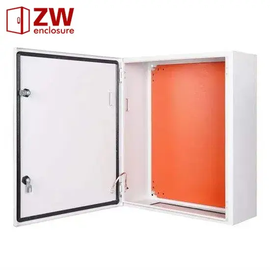 Hộp kim loại với bản lề và thiết kế lỗ cắt tùy chỉnh dành cho sử dụng ngoài trời