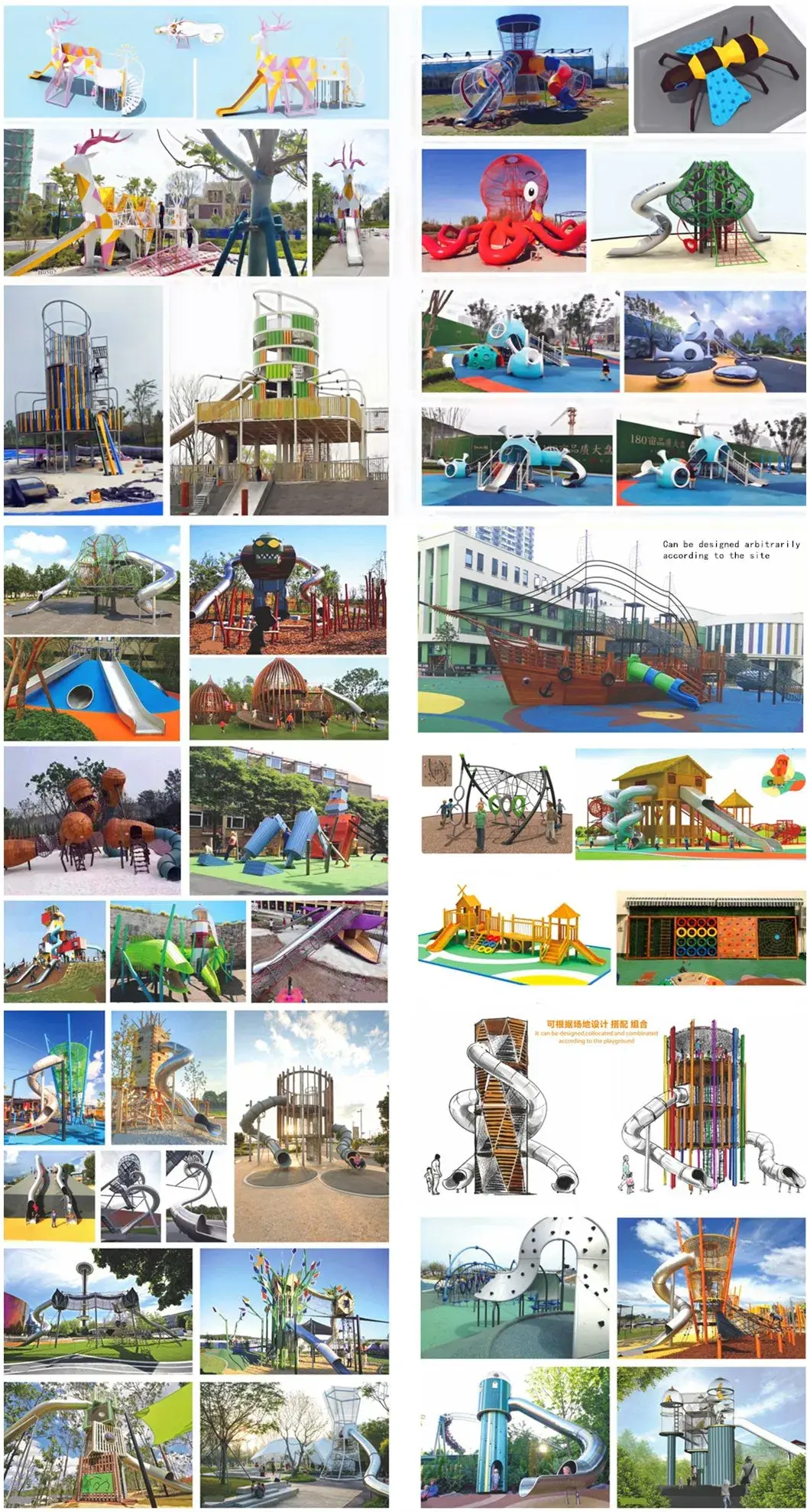 Thiết bị chơi ngoài trời lớn bằng thép không gỉ hình đĩa bay - Sản phẩm cho sân chơi cộng đồng hình ảnh 18-description