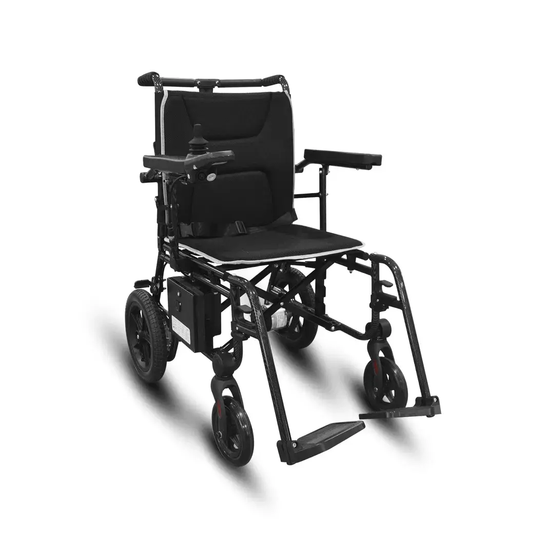 Xe lăn điện chất lượng, thiết kế đệm thở, di chuyển nhẹ nhàng ngoài trời trên đường Moost hình ảnh 23-description