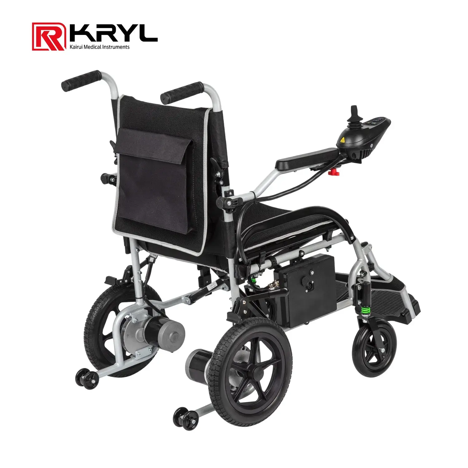 Xe lăn điện chất lượng, thiết kế đệm thở, di chuyển nhẹ nhàng ngoài trời trên đường Moost
