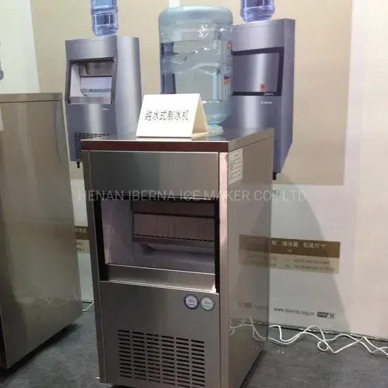 Máy làm đá hình khối 40kgs phù hợp sử dụng cho nhà hàng và cửa hàng ngoài trời