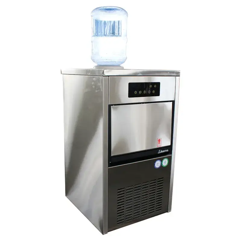 Máy làm đá hình khối 40kgs phù hợp sử dụng cho nhà hàng và cửa hàng ngoài trời