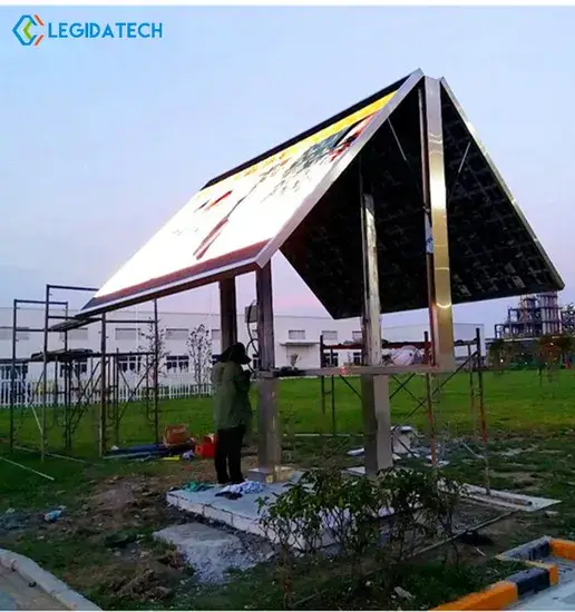 Màn hình LED ngoài trời đa dạng kích thước và độ sáng, công nghệ truy cập phía trước và phía sau