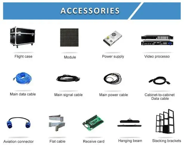 Màn hình LED tường video P2.604, P2.976, P3.91, P4.81 cho sân khấu và buổi biểu diễn hình ảnh 23-description