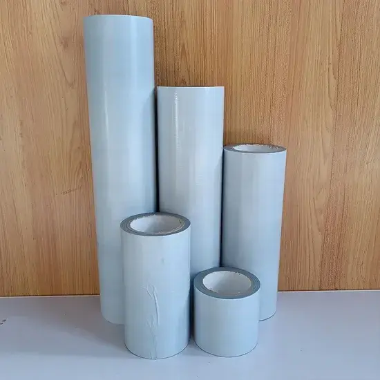 Băng bảo vệ PE chất lượng cao cho thép không gỉ, màu đen và trắng