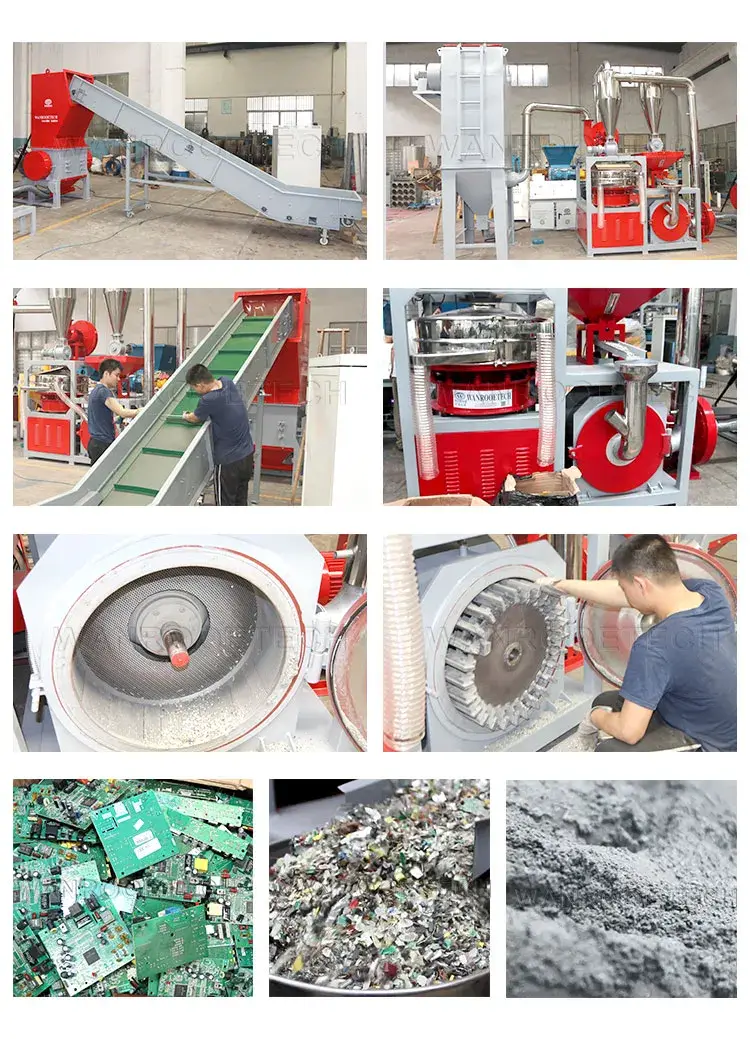 Thiết bị tái chế bảng mạch in từ đồng sử dụng công nghệ PLC hình ảnh 15-description