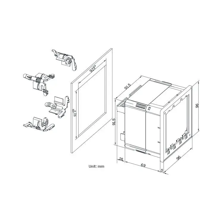 Tiêu đề mới: PMC-S963-E: Đồng hồ đo điện năng ba pha, đa chức năng với 4xDI, màn hình LCD và giao thức Modbus RTU/TCP hình ảnh 15-description