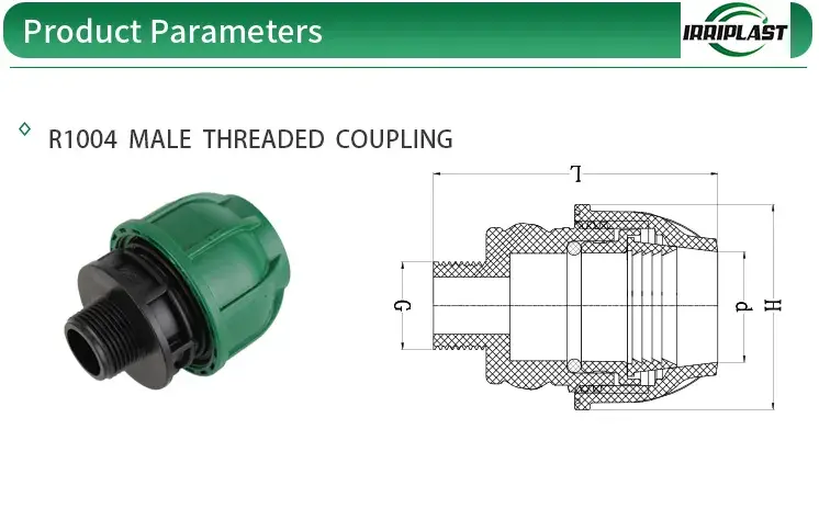 Chụp nén PP thích hợp cho ống HDPE sử dụng trong hệ thống tưới tiêu hình ảnh 13-description