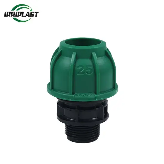 Chụp nén PP thích hợp cho ống HDPE sử dụng trong hệ thống tưới tiêu