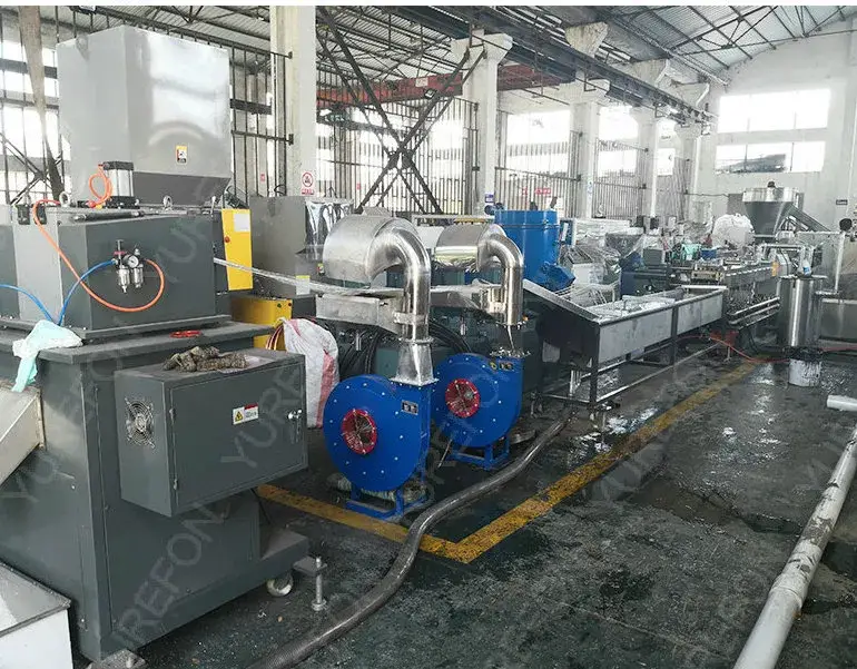 Dây chuyền tái chế phế liệu chai nhựa PP PE: Thiết bị sản xuất hạt nhựa chất lượng cao hình ảnh 12-description