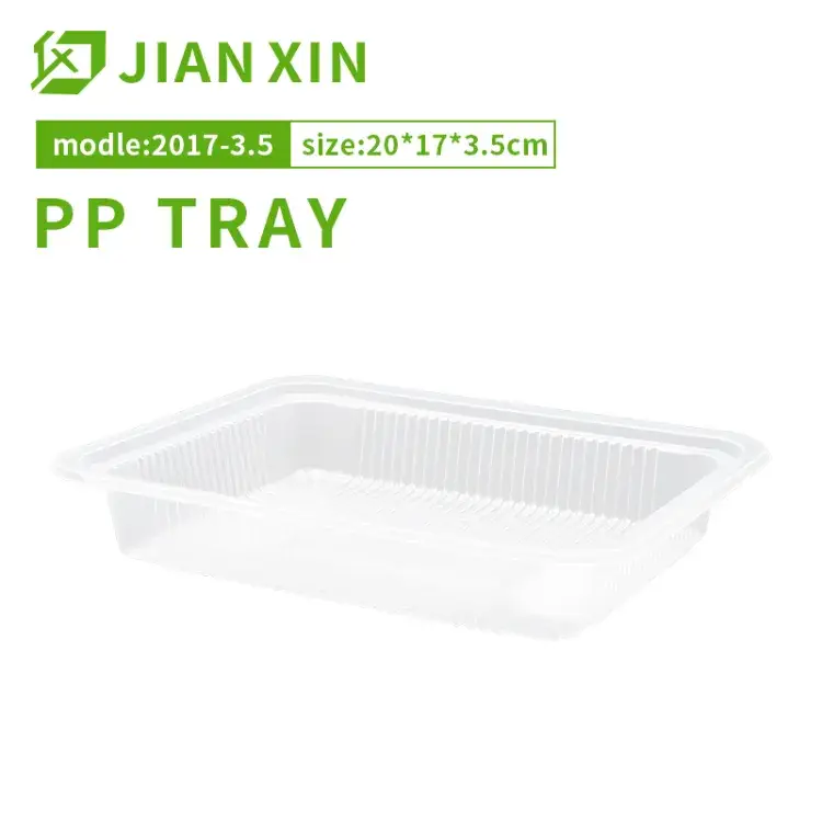 Khay đựng thực phẩm bằng nhựa PP, phù hợp với yêu cầu kích thước riêng
