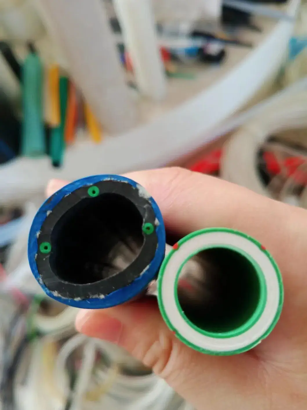 Máy ép đùn ống nước nhựa PPR PE HDPE Hai/Ba lớp kích thước 1.5 Inch 2 Inch ABA/ABC với công nghệ trục vít đơn hình ảnh 22-description