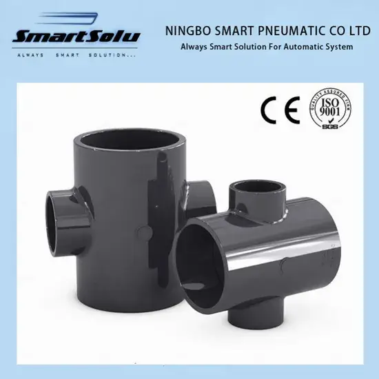 Phụ kiện nối ống thoát nước PVC màu đỏ, giảm kích thước hiệu quả