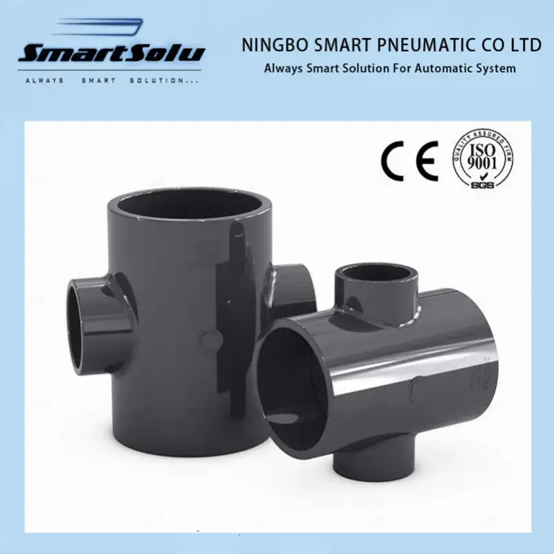Phụ kiện nối ống thoát nước PVC màu đỏ, giảm kích thước hiệu quả
