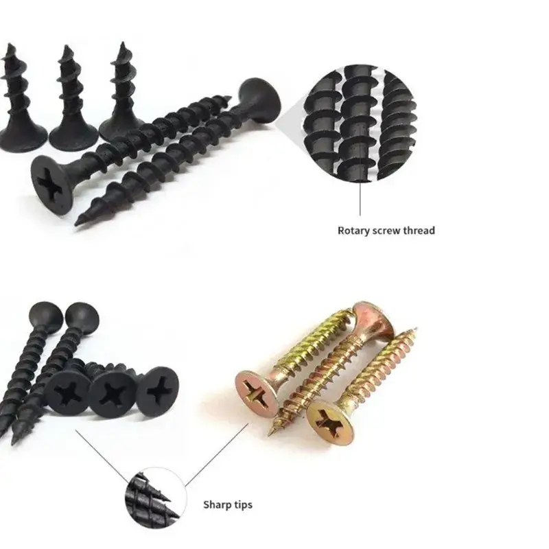 Đa dạng sản phẩm vít: tấm, trần, phẳng, oval, tròn, phô mai, thạch cao hình ảnh 16-description